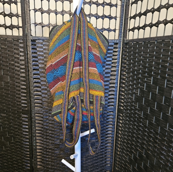 Striped Knit Baja Backpack - Picture 4 of 5